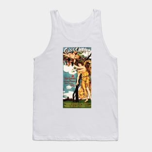 CONEGLIANO Wine Festival 1902 Vintage Italian Town Celebration Advertisment Tank Top